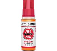 Peinture acrylique AK Interactive Quick Gen Orange 18 ml