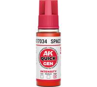 Peinture acrylique AK Interactive Quick Gen Rouge 18 ml