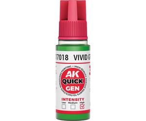 Peinture acrylique AK Interactive Quick Gen Vert 18 ml