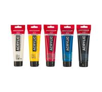 Royal Talens Amsterdam – Peinture acrylique Amsterdam Standard – Set de mélange 5×120 ml