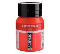 Peinture Acrylique Amsterdam 500 Ml 399 Rouge Naphtol Foncé So