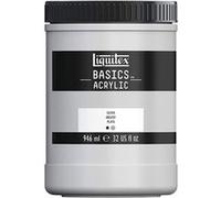 Liquitex Basics Acrylique Pot 946 ml Argent ROW