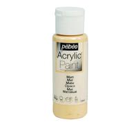 Peinture acrylique - Beige rose - Mat - Fluide - Tous supports - Loisirs créatifs - Pébéo - 59ml