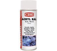 Peinture acrylique blanc brillant 400 ml CRC RAL 9010
