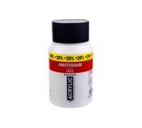 Amsterdam Standard Series Couleurs Acrylique Pot 600 ML Blanc Titane 105 (17791052)