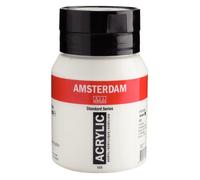 Peinture Acrylique - Blanc de titane - 105 - Amsterdam - Pot de 500ml