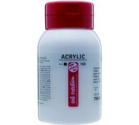 Peinture Acrylique - Blanc De Titane - 105 - Pot De 750 Ml - Talens Art Creation