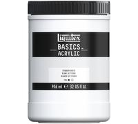 Liquitex Basics Acrylique Pot 946 ml Blanc Titane ROW