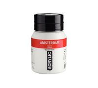 Amsterdam Standard Series Acrylique Pot 500 ml Blanc de Zinc 104 (17721042)