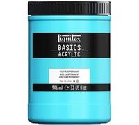 Peinture acrylique - Bleu clair permanent - 770 - Liquitex Basics acrylic - Pot 946ml Bleu