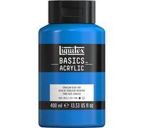 Peinture acrylique - Bleu de céruléum - 470 - Liquitex Basics acrylic - Pot 400ml Bleu
