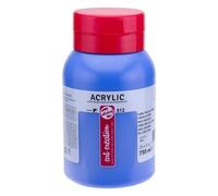 Peinture Acrylique - Bleu De Cobalt (Outremer) - 512 - Pot De 750 Ml - Talens Art Creation