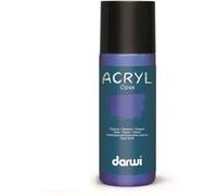 Peinture acrylique - Bleu outremer - Tous supports - Opaque - Indélébile - Darwi - 80ml Bleu