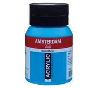 Peinture Acrylique - Bleu Phtalo De Manganèse - 582 - Amsterdam - Pot De 500ml