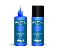 Peinture Acrylique - Bleu Primaire - Tous Supports - Opaque - Indélébile - Darwi - 80ml
