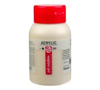 Peinture Acrylique - Buff Titane Foncé - 290 - Pot De 750 Ml - Talens Art Creation