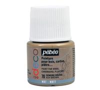 PEBEO Peinture Acrylique Opaque - Cendre Brune 45 ml