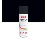 Peinture acrylique de finition noir mat - aérosol 400 ml CRC
