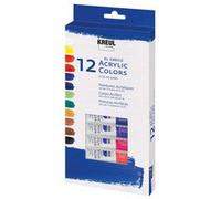 Peinture acrylique el Greco, 12 ml, set de 12