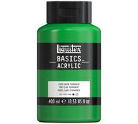 Peinture Acrylique En Bidon Vert Clair Permanent 400ml - Liquitex Basics