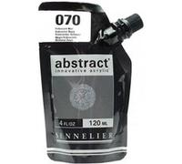 Sennelier : Peinture acrylique abstraite : 120 ml : noir irisé