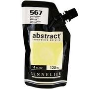 Abstract Acrylic 120ml Naples Yellow
