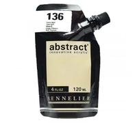 Sennelier : Abstract Acrylic Paint : 120ml : Satin : Titanium Buff