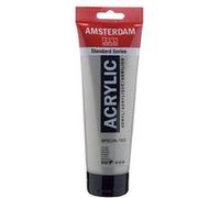 Royal Talens Amsterdam - Peinture acrylique en tube Amsterdam Standard Series - Argent 250 ml (800)