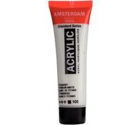 Peinture acrylique en tube - Blanc de titane - 105 - Amsterdam - 20ml G