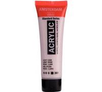 Amsterdam Standard Series Acrylic Paint - Light Rose 361 - Tube de 20 ml - Haute résistance à la lumière - Viscosité moyenne - Finition satinée