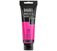 Peinture acrylique - Rose fluorescent - 987 - Liquitex Basics acrylic - Tube 118ml Rose