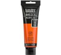 Peinture Acrylique En Tube Rouge Orange Vif 118ml - Liquitex Basics