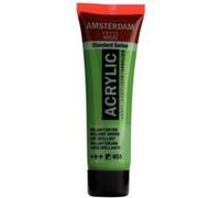 Peinture Acrylique en tube vert brillant 20ml - Amsterdam G