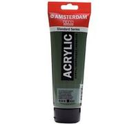 Peinture Acrylique En Tube - Vert Olive Foncé - 622 - Amsterdam - 250ml