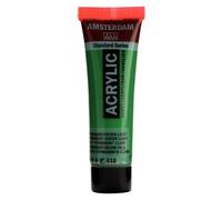 Peinture Acrylique En Tube - Vert Permanent Clair - 618 - Amsterdam - 20ml