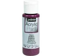 Peinture acrylique - Figue - Brillant - Fluide - Tous supports - Loisirs créatifs - Pébéo - 59ml