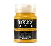 Peinture acrylique fine pot 500ml - Ocre jaune (nuance verte)