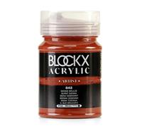 Blockx 65842BXC - Acrylique Fine Opaque - Sienne Brulée - Pot 500ml