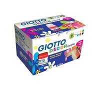 Giotto Decor Acrylic - Assortiment peinture acrylique 6 x 25 ml