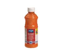 Peinture Acrylique Glossy Orange - Flacon 500ml
