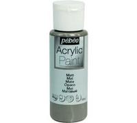 Peinture acrylique - Gris souris - Mat - Fluide - Tous supports - Loisirs créatifs - Pébéo - 59ml