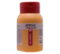 Peinture Acrylique - Jaune Azo Foncé - 270 - Pot De 750 Ml - Talens Art Creation