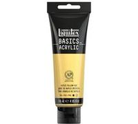 Peinture acrylique - Jaune de Naples - 601 - Liquitex Basics acrylic - Tube 118ml Jaune