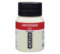 Peinture Acrylique - Jaune De Naples Vert - 282 - Amsterdam - Pot De 500ml