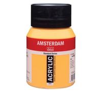 Peinture Acrylique - Jaune D'or - 253 - Amsterdam - Pot De 500ml