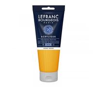 Lefranc & Bourgeois Peinture acrylique Fine Jaune Indien Transparent Satin Tube 200 ml