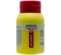 Peinture Acrylique - Jaune Primaire - 275 - Pot De 750 Ml - Talens Art Creation