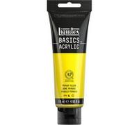 Peinture acrylique - Jaune primaire - 410 - Liquitex Basics acrylic - Tube 118ml Jaune