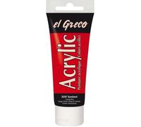 C. Kreul - Peinture acrylique El Greco - Rouge carmin - 75 ml - Brillante, très pigmentée