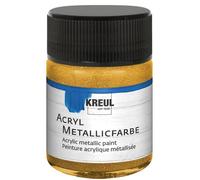 Peinture acrylique - KREUL - Métallisée - 50 ml - Résistante à l'eau - Finition mate